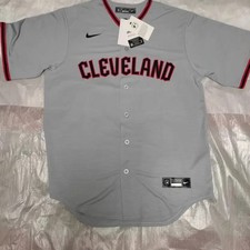 Nike Official MLB Cleveland Guardians Shane Bieber Jersey