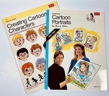 Rare Don Jardine  Bruce Blitz Art Books How to Draw Cartoons Lot of 2