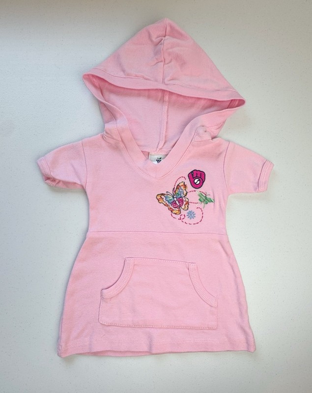 Soft As A Grape Milwaukee Brewers Hooded Dress 6 months