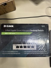 D-Link 5-Port Gibabit Smart Managed PoE Powered Switch/Extender DGS-1100-05