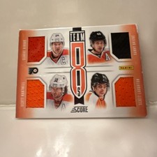 Panini Score Team 8s Philadelphia Flyers Jersey Patch 2013-14 Trading Cards Lot