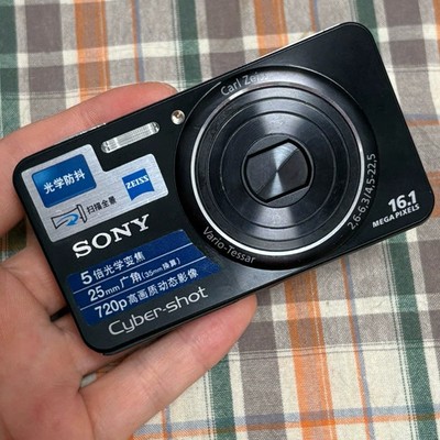 Sony Cyber-Shot DSC-W570 16MP 5xZoom HD Video Digital Camera Black