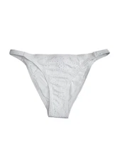 Aqua Swim Women's Eyelet Swim Bottom Separates Swimsuit (M, Snow)