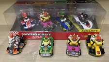 Lot of 4 Hot wheels Mario Kart Dry Bowser, Bo...