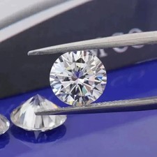 Natural D Color 2.00 Ct Round Cut Lab Grown CVD Diamond VVS1 Clarity Certified