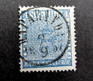 nystamps Sweden Stamp # 2 Used $100 L10y908