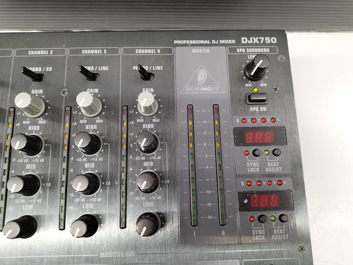 Behringer DJX750 5-Channel DJ Mixer Professional | eBay