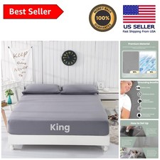 King Size Grounding Sheet - Organic Cotton  Silver Fiber for Restorative Sleep