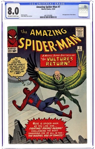 Amazing Spider-Man #7 CGC 8.0 1963 4611915006