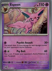 Espeon (Poke Ball Pattern) 033/131 Prismatic Evolutions