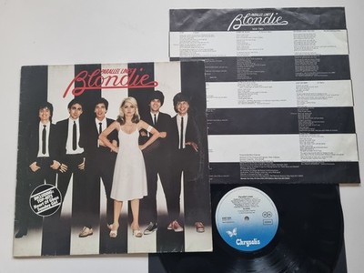 Blondie - Parallel Lines Vinyl LP Germany/ Heart of glass/ Sunday girl