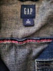 Gap Denim Women's Light Wash Denim Jacket Size M 100% Cotton — photo 6
