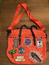 George Gina Lucy Damen Umhängetasche, Orange, B ca. 37 cm H ca. 30 cm,Gebraucht