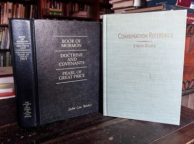 2 X HC Mormon LDS Triple Combination + 1960 Combination Reference Book Set