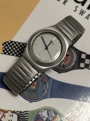 Vintage Swiss Swatch Irony AG2003 WR Quarz Herren - funktioniert