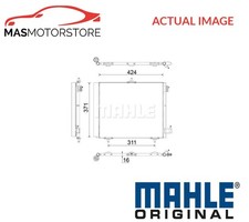 A/C AIR CON CONDENSER MAHLE ORIGINAL AC 460 000S A FOR DS DS 3,DS 3 CROSSBACK