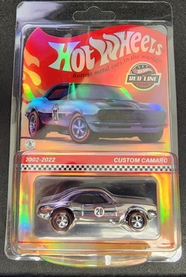 Hot Wheels, RLC, EXCLUSIVE CUSTOM CAMARO  CHASE CAR- RLC 20th ANNIVERSARY
