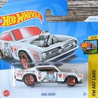 King Kuda Weiß - Hot Wheels 2024 - Art Cars - Neu Ovp