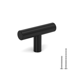 12 Pack Black Knobs for Cabinets and Drawers Kitchen Cabinet Knobs for Dresse...