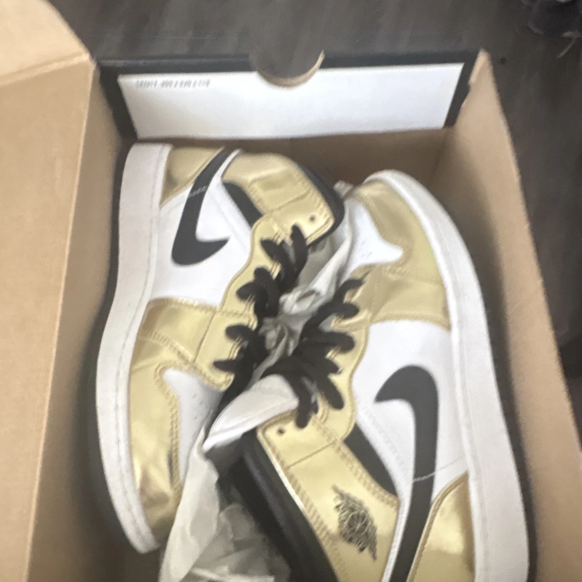 Jordan 1 Mid Black University Gold for Sale | Authenticity