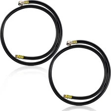 2 Pcs Air Tank Repair Kit 4 Feet Air Tank Hose Assembly Kit Portable Carry Parts