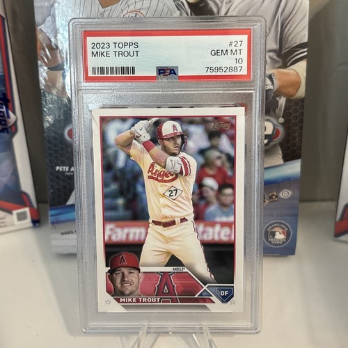 2023 Topps - Mike Trout - PSA 10 Gem Mint 💎