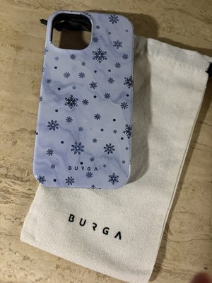 BURGA Handyhülle Case iPhone 15 Schneeflocken Motiv Wie Neu