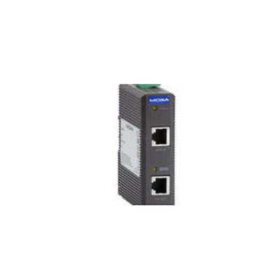 MOXA INJ-24-T Industrial IEEE802.3af/at PoE Injector, Output of 30W at 24/48 VDC
