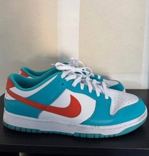 Nike Dunk Low  Miami Dolphins  theme men size...