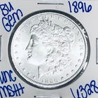 1896 BU UNCIRCULATED MORGAN SILVER DOLLAR AUTHENTIC U.S. MINT FREE SHIPPING 6328