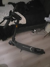 Niu KQi2 Pro adult Electric Scooter Foldable 20 Mile Range At 17 Mph Black Used