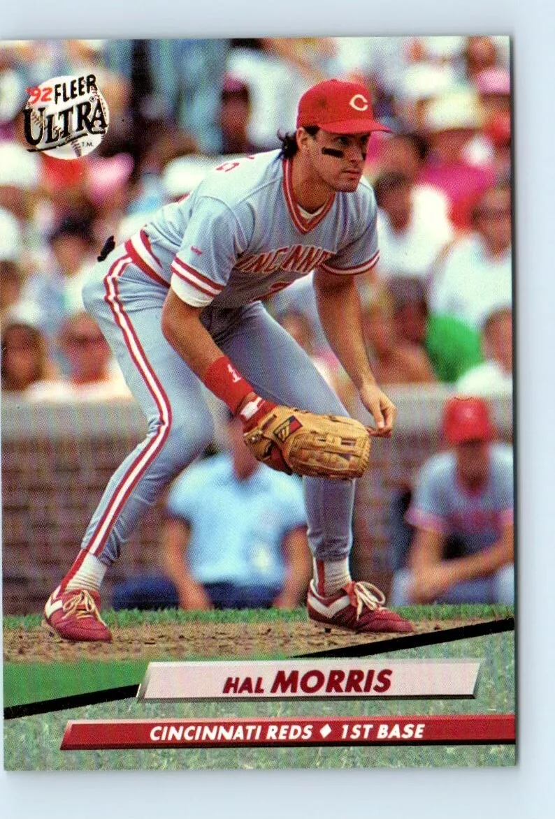 Hal Morris trading card