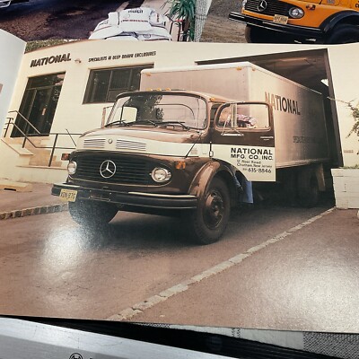 1978 Mercedes Benz L-1116 Brochure - English - US Market | eBay