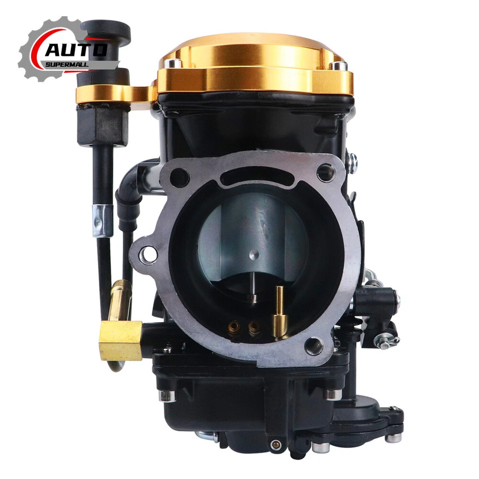 Performance Carburetor Fit Harley Davidson CV 40MM CV40 Softail Dyna &Air Filter Foto 2 de 4