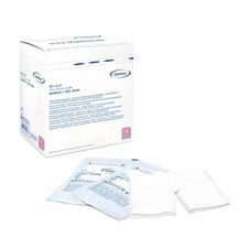 MaiMed-VKS-steril 10x10cm 6-f., 25x2 St./Box (Vlies-Schlitzkompressen)