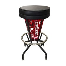 NCAA - Lighted Cincinnati Swivel Bar Stool College Team Logo