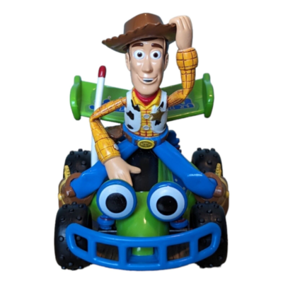 Woody Riding Race Car TOY STORY Disney Pixar Pull Back Toy Disney