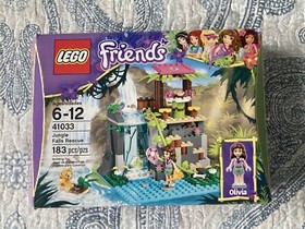 Lego Friends 41033 Jungle Falls Rescue Complete Set With Instructions And Box