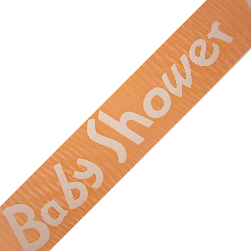 Impresión de baby shower en cinta de satén Favor regalo envoltura cinta carrete 5/8" X 25 yardas - Imagen 3 de 12
