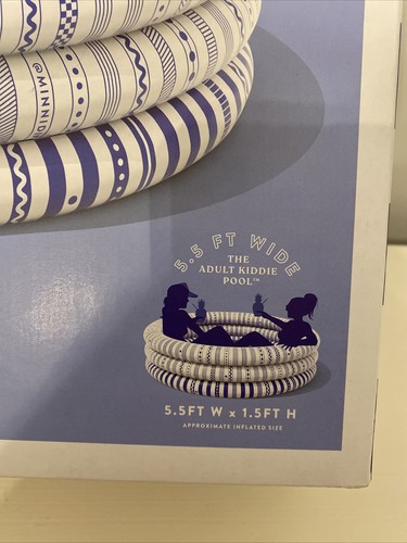 Target LaVaca Minidip Luxe Inflatable Pool. Resort Collection. Adult Kiddie Pool - 第 3/11 張圖片