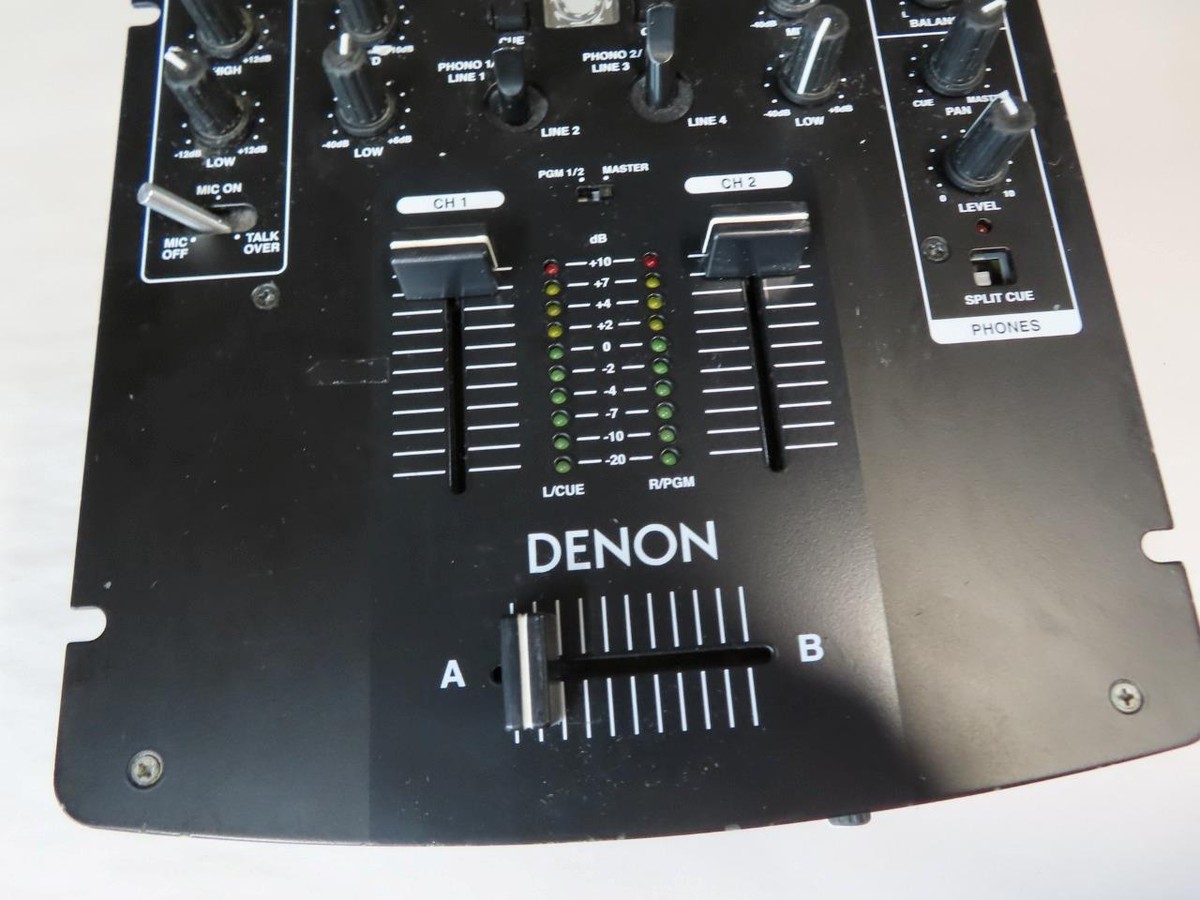 DENON DN-X120 COMPACT 2-CHANNEL DJ MIXER | eBay