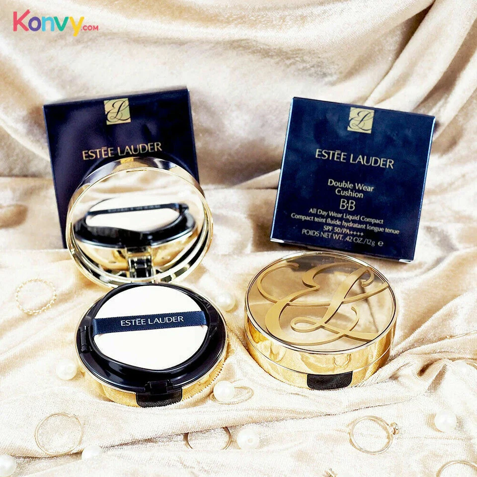 Estee Lauder Double Wear Cushion BB All Day Wear Liquid Compact SPF50 PA+++ #1W2 - Image 3 of 3