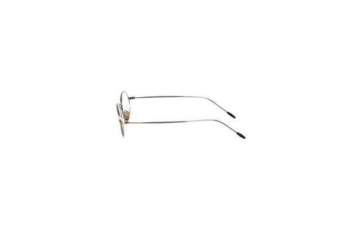 Giorgio Armani AR5076 3199 Eyeglasses Frame Authentic Oval Metal Made in Italy - Picture 4 of 5