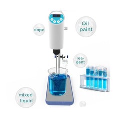 Lab Digital Electric Overhead Stirrer Mixer Agitator Homogenizer LCD Display