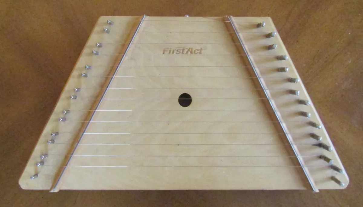 FIRST ACT Lap Harp Dulcimer WOOD 15