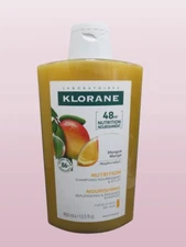 KLORANE NOURISHING REPLENISHING & RADIANCE SHAMPOO MANGO 13.5 OZ NWOB