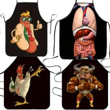Apron Smock Stylish Funny Dinner Sexy Cooking Pinafore