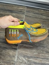 Unisex Children's Twisted X Boots YDM0025 Size 9 M Moccasin Rio 2016 Leather