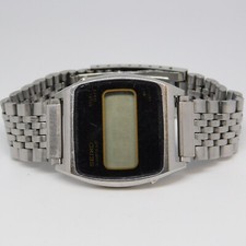 Vintage SEIKO 0439-4029-G Quartz Digital Men's Watch Sz. 6 1/2" For Repairs
