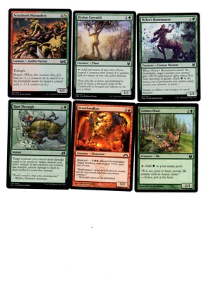 godzilla mtg commander deck Godzilla, King of the Monsters Commander Deck MTG Zilortha, Strength  Incarnate Custom Deck Gruul Stompy Beatdown Combat EDH main image 1
